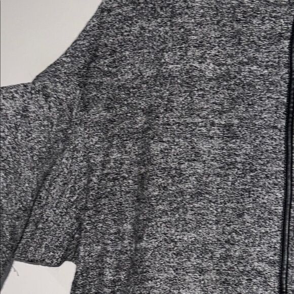 Ann Taylor Wool Blend Gray Short Sleeve Pea Coat Jacket Oversized Size M - Picture 4 of 13